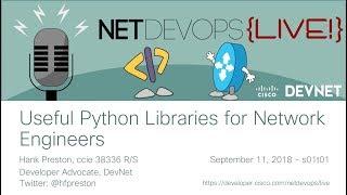 Useful Python Libraries for Network Engineers