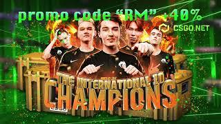 CASE LUCK THE INTERNATIONAL10CHAMPIONS csgo.net + PROFIT mycsgo! PROMO CODE "RM"+40% PROFIT+ csgonet