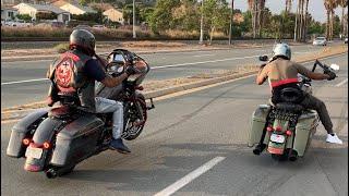 “BAGGER RACING” SOUTHERN CALIFORNIA HARLEY DAVIDSON STREET RACING AT ITS BEST