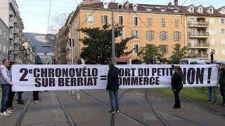 Blocage du cours Berriat par des commerçants en colère