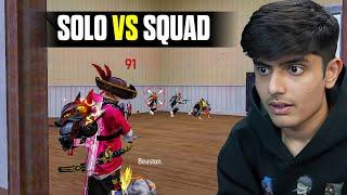 FREE FIRE KING IS BACK! SOLO VS SQUAD GAMEPLAY | GARENA FREE FIRE