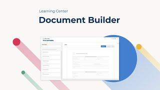 How to Use Document Builder