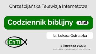 Codziennik biblijny, Słowo na dzień 5 listopada 2024 r.