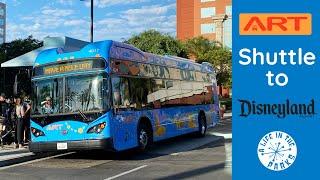 ART Shuttle to Disneyland / Full Ride & Ticket Explanation / Anaheim Regional Transportation