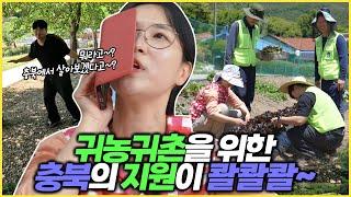 귀농귀촌을 꿈꾸신다구요? 충북으로 오세요~! 지원이 어마어마~합니다!!!