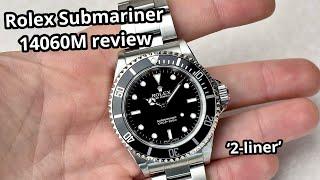 Rolex Submariner reference 14060M '2 liner' | Unboxing, overview and wrist check!