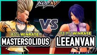 KOF XV  Mastersollidus (Benimaru/Heidern/Ramón) vs Leeanvan (Vanessa/Isla/Whip)