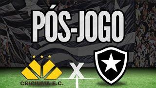 PÓS-JOGO CRICIÚMA X BOTAFOGO - 11ª RODADA BR24