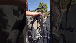  We installed the Freedom 2 Bike Rack so he can start enjoying his life again!!