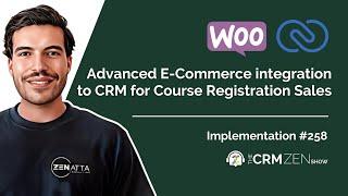 Advanced E Commerce Integration to Zoho CRM for Course Registration Sales