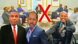 DEG DEG: Raxanweyn oo lagu Bahdilay Shirkii Villa Somalia, MD Xasan Sh oo Qabyaaliste noqday....