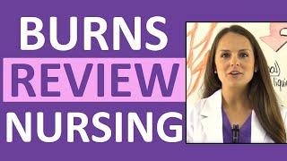 Burns Nursing Care, Treatment, Degrees, Pathophysiology,  Management, NCLEX Review