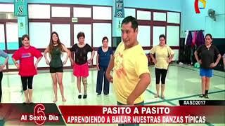 Aprendiendo a bailar las danzas típicas de nuestro Perú