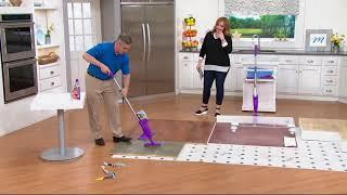 Rejuvenate Click N Clean All Surface Microfiber Mop Cleaning System on QVC