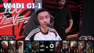 100T vs FLY - Game 1 | Week 4 Day 1 LTA Spring 2025 Split 2 | 100 Thieves vs FlyQuest G1 full
