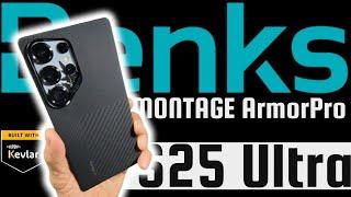 Benks Montage ArmorPro Case W/Magsafe for Samsung Galaxy S25 Ultra | Built w/ Kevlar