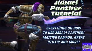 Jabari Panther Tutorial! Everything on how to use Jabari Panther and the massive damage and Utility!