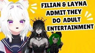 VTuber Clips | VTubers Filian and Layna Lazar admit they do this!