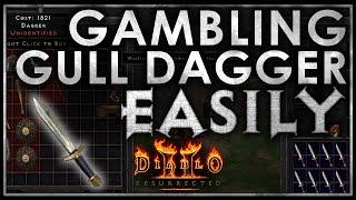 HOW TO GAMBLE - GAMBLING GULL DAGGER EASILY!!