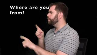 Common ASL Phrases