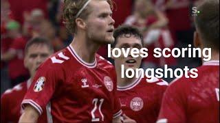 Morten Hjulmand loves scoring longshots…