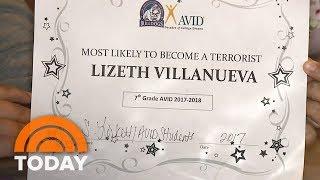 Teacher Disciplined For Giving Student ‘Most Likely To Become A Terrorist’ Mock Award | TODAY