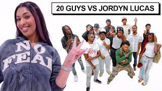 20 GUYS VS 1 YOUTUBER: JORDYN LUCAS