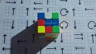 Rubik's Cube Solve In Just 60 sec...| Rubik Cube Solve Step By Step...|@cubesking747