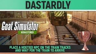 Goat Simulator Remastered - Dastardly  Trophy / Achievement Guide (PAYDAY)