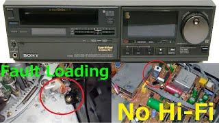 SONY SL-HF3000 Premium Vintage Betamax VCR repair