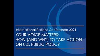 International Patient Conference 2021 - Your Voice Matters