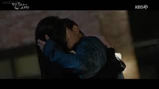 Angle Last mission Love : Rain kiss scene