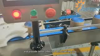 Machine automatique de nettoyage de tubes en papier pour snacks