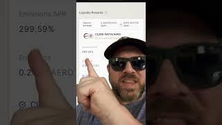 Crazy Yields Aerodrome Dex on Base Network: Over 1000% APY #cryptocurrency #crypto #defi