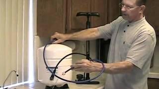 How To Re-inflate or Re-Pressurize A Storage Tank To A Reverse Osmosis Filtration System (RO)