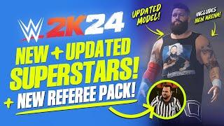 WWE 2K24: 20+ New & Updated Superstars, Updated Models, New Legends, Arena, Creations & More!