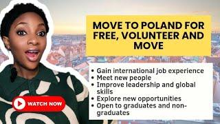 VOLUNTEER AND MOVE TO POLAND TO WORK, SEND JUST EMAIL.