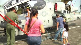 U.S. Marines Host Static Display of Aircraft to Philippine Service Members PHIBLEX 14