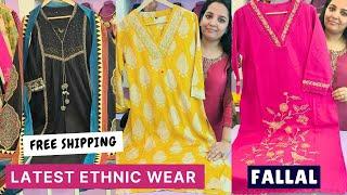 Designer Boutique Suits - Muslin Suits - Cotton Suits - Buy Single Piece - Fallal