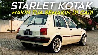 dijual mobil Toyota Starlet kotak cakep review & test Drive