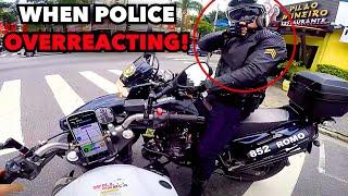 WHEN POLICE OVERREACTING! Stealing Keys and Threatening! | BIKERS VS. POLICE [Ep.#2]