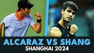 Carlos Alcaraz vs Juncheng Shang | Shanghai 2024 Highlights