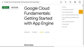 Google Cloud Fundamentals: Getting Started with App Engine