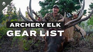 Trail Kreitzer's 2024 Archery Elk Gear List | ( BEST Gear Dump Yet? )