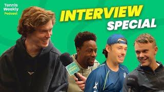 Rublev, Rune and de Minaur RATE their 2024 season + look ahead to 2025 | Player Interview SPECIAL!