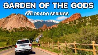 GARDEN OF THE GODS | COLORADO SPRINGS | 4K | Trip | Vacation | Explore Garden of the Gods | USA |