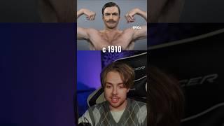 Эволюция мужчин за 100 лет