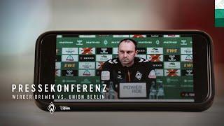 Pressekonferenz mit Ole Werner vor Union Berlin | SV Werder Bremen - 1. FC Union Berlin