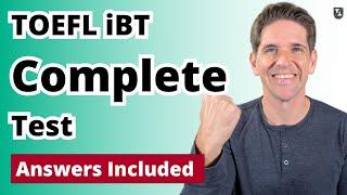 TOEFL iBT Complete Test with Answers (#11)