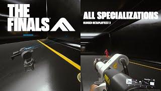 THE FINALS - All Abilities / Specializations